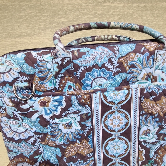 Vera Bradley laptop portfolio carrying case - Picture 3 of 12